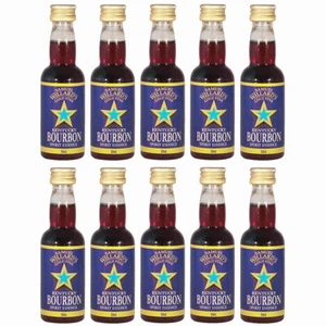10X Samuel Willards Gold Star Kentucky Bourbon 50 ml Essence Makes 2,25 L - Imagen 1 de 4