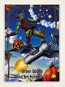 2016 Marvel Masterpieces Orange #77 Green Goblin #45/99 Single Tier 3😍* - Bild 1 von 2