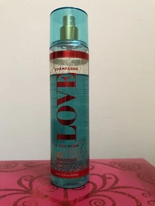 Bath & Body Works CHAMPAGNE & ICED PLUM Diamond Shimmer Fragrance Spray 6 oz - Picture 1 of 2