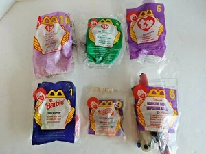 1990s Mixed Lot of 6 McDonald's Happy Meal Toys Skipper Inspector Gadget+ #15628 - Picture 1 of 12