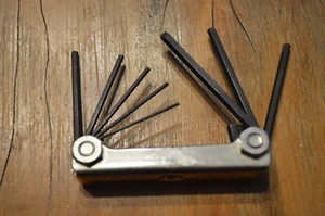 Eklind Pocket Fold Out Inbusschlüssel Set Nr. 200811, Sechskantkopf, Made In USA,Y - Bild 1 von 4