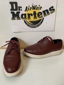 Dr. Martens Torriano Red Leather Shoes Size UK 4 EU 37 - Picture 1 of 10