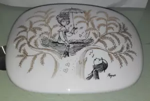 Vintage Rosenthal Germany RAYMOND PEYNET LIEBHABER SCHMUCKKÄSTCHEN Keramik kleiner Fleck - Bild 1 von 5