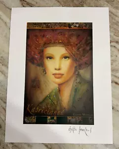 Park West artwork by Csaba Markus "KAPRICIANNA" Lithograph w/spot varnish COA - Picture 1 of 3