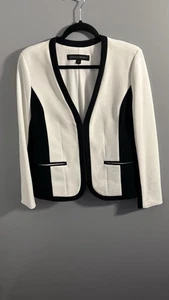 Boston Proper Blazer weiß und schwarz - Bild 1 von 4