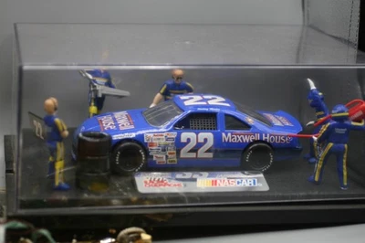 #22 STERLING MARLIN MAXWELL HOUSE FORD RACING CHAMPIONS PIT STOP SHOWCASE GA - Image 1 of 3