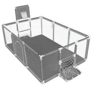 1.8M Baby Playpen Safety Gate Kids Toddler Fence Play Activity Center Game Toys - Picture 1 of 11