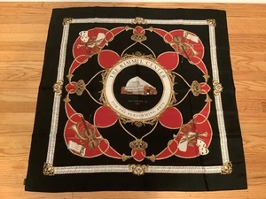 100% SILK MUSICAL  Scarf KIMMEL CENTER for Perfoming Arts  Phila. PA--36" - Picture 1 of 6