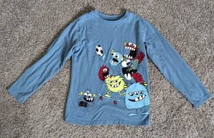 Jungen Monster Langarm Herbst Shirt Größe 7 sehr guter Zustand - Bild 1 von 1