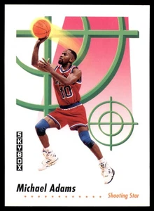 1991-92 SkyBox #589 Michael Adams Washington Bullets - Picture 1 of 2