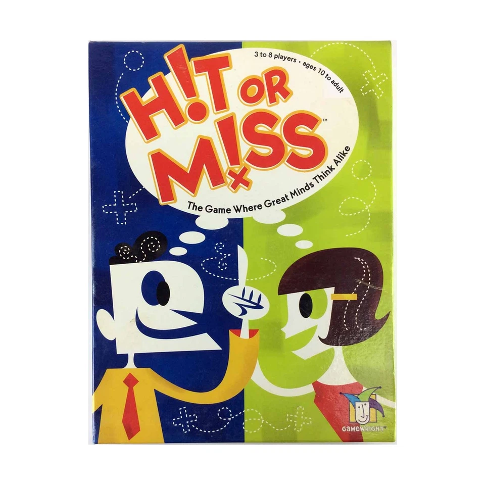Gamewright Boardgame H!t or M!ss NM - Image 1 of 1