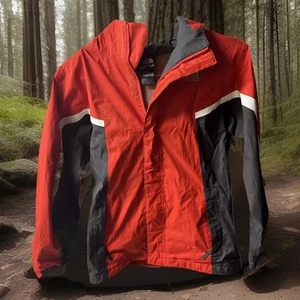 The North Face Boys Nimbostratus Triclimate jacket lined RED/GRAPHITE L 14/16 - Picture 1 of 8