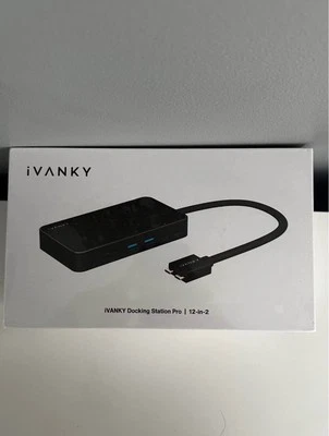 iVANKY 12 in 2 Dual 4K@60Hz USB C Docking Station for MacBook Pro (VCD01) - New - Image 1 of 2