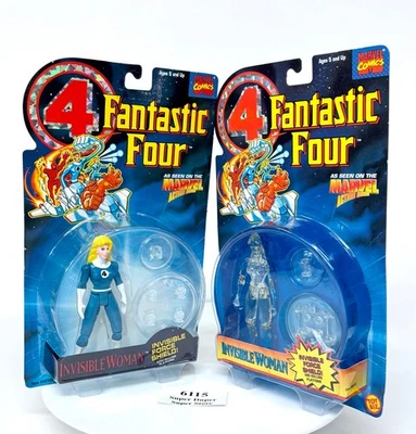 De colección - Superhéroes Marvel - Los Cuatro Fantásticos La Mujer Invisible - Toybiz 1994 Foto 1 de 4