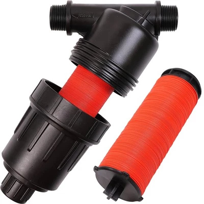 GARTENEXPRESS Wasserfilter Brunnenfilter Scheibenfilter120 zwei 3/4 Zoll Außengewinde MAMUTH