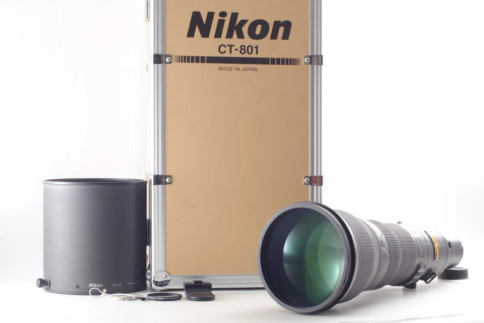 [Near MINT w/Case] Nikon AF-S Nikkor 800mm f5.6E FL ED VR Lens From JAPAN - Image 1 of 4