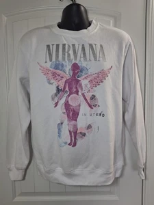 Nirvana in Utero Sweatshirt Pullover Women's Size Small - Picture 1 of 3