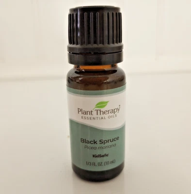 Mezcla de aceites esenciales de abeto negro para terapia vegetal 10 ml árbol de Navidad terapéutico Foto 1 de 3