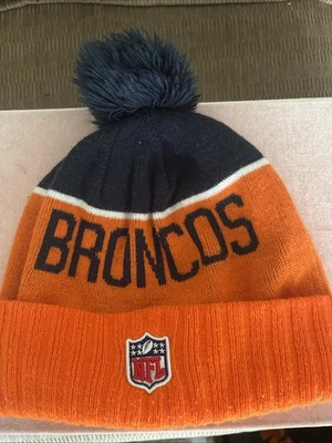 Gorro Broncos adulto talla única equipo NFL ropa Denver fútbol americano gorra sombrero invierno Foto 1 de 4