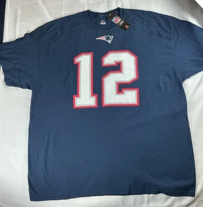 New England Patriots Tom Brady #12 Herren 2XL Majestic Tshirt - Bild 1 von 6