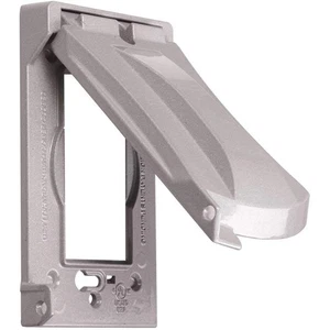 Hubbell Bell MX1050S Single-Gang Weatherproof Heavy Duty Universal Flip Cover - Picture 1 of 5