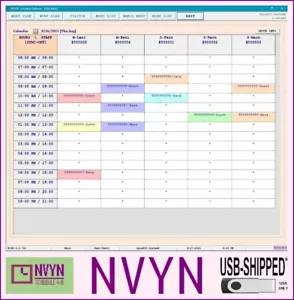 NVYN Visitor Schedule Software - Meet Work Plan Calendar - Picture 1 of 10