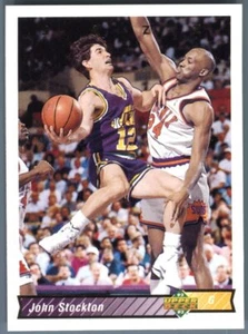 1992-93 Upper Deck Utah Jazz John Stockton #116 - Picture 1 of 2