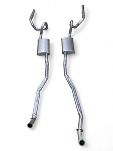 1968 1969 CHEVY CHEVELLE MALIBU 327 350 DUAL EXHAUST ALUMINIZED - Picture 1 of 1