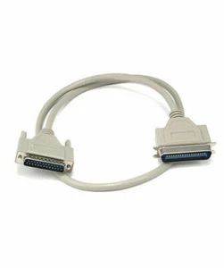 Radio Shack 3ft 1m Parallel Printer DB25M-Centronics 36 IEEE-1284 Cable - Picture 1 of 1