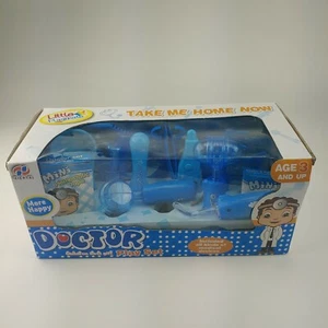 Little Playmate Kids Doctor Playset Pretend Play Medical Tools Box Kit for Kids - Picture 1 of 6
