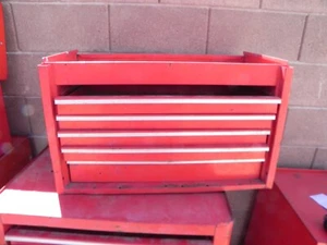 Snap-on KRA3059 Red 5 Drawer Flip Top Drawer 1 Drawer Only 1.5'',3.5'' (Pick Sz) - Picture 1 of 7