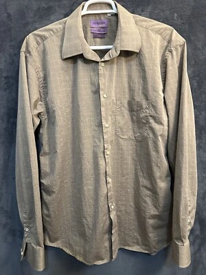 CAMISA DE VESTIR EARVIN MAGIC JOHNSON SIGNATURE PARA HOMBRE Talla 47 2XL 38/39 Hecha en Italia Foto 1 de 4