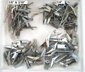 Riesiger Posten Knebelschrauben 1/8-3/16-1/4-5/16-3/8 Zoll mit einigen Schrauben - Bild 1 von 5