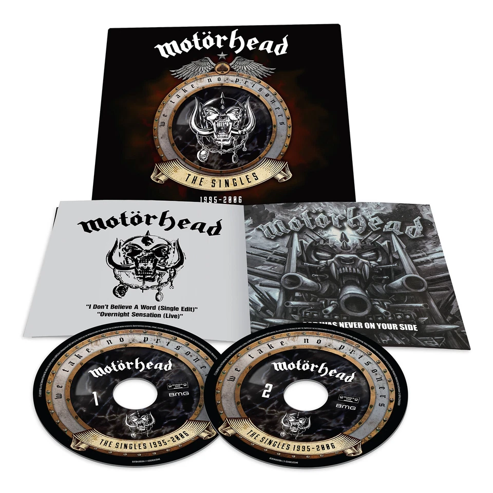 Motorhead We Take No Prisoners (The Singles 1995-2006) double CD Europe BMG