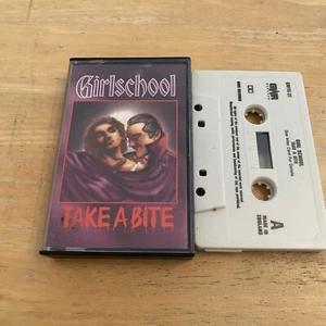 Girlschool - Take A Bite - CASSETTE - GWR Records - Picture 1 of 3