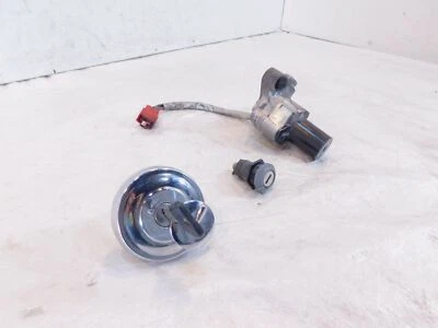 Yamaha V-Star 650 XVS650 & 1100 Ignition Switch Fuel Tank Storage Lock Set & Key - Image 1 of 4