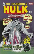 INCREDIBLE HULK 1 2003 WAL MART KRAFT GIVEAWAY PROMO PROMOTIONAL REPRINT VF+