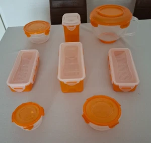 7 LocknLock Vorrats-`FrischhalteDosen 250ml - 1,6 L u. 1 Rührschüssel 3 Liter - Bild 1 von 15