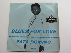 FATS DOMINO ORIGINAL 1958 UK LONDON E.P  BLUES FOR LOVE VOL 2 - Picture 1 of 8