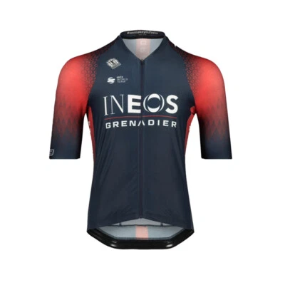 Kits de equipo para hombres Camiseta de ciclismo y conjunto corto con tirantes Camiseta de ciclismo Jersey de bicicleta Foto 1 de 4