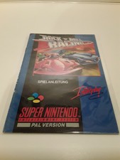 Super nintendo snes rock'n' roll racing noe-version (leaflet only manual only)