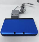 Mint Nintendo 3DS XL Blue Region Free Handheld Console With Download Games