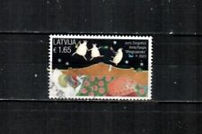 LATVIA ( 1v ) Fairy Tales, Counting Sheep as You Sleep F/VF Used ( 2023 ) #1