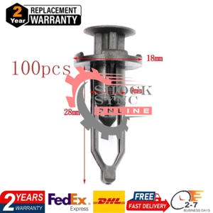 100X Clips de retención de parachoques para guardabarros capó para Toyota Scion 52161-16010 52161-02020 - Imagen 1 de 13