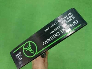 Golf Putter Gauge Design G Spec-Joseph Black Original Steel 34inch JAPAN - Picture 1 of 9