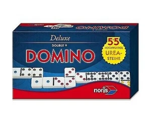 Noris 606108003 - Classic Games - Deluxe Doppio 9 Domino - Nuovo - Imagen 1 de 1