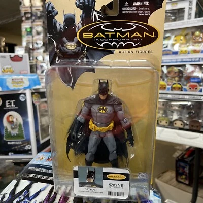 2007 DC Direct Toys Batman Inc Incorporated BATMAN Dark Knight 7” Figure =Sealed - Image 1 of 4