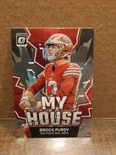 2022 Panini Donruss Optic BROCK PURDY My House PRIZM Rookie Card #MH-10 RC 49ers