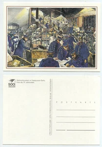 60446 - Weihnachtspost im Paketpostamt Berlin - alte Ansichtskarte - Picture 1 of 1
