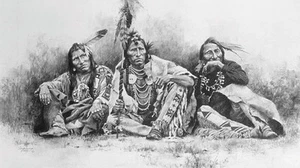  "THE SPECTATORS" LIMITED EDITION BLACK & WHITE PRINT BY HOWARD TERPNING - Picture 1 of 1